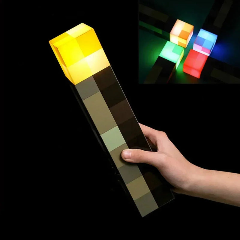 Minecraft USB Recarregável LED Night Light